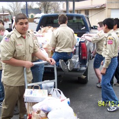 Scouting for Food Drive